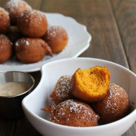 Pumpkin Fritters • Bread Booze Bacon