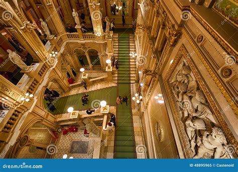 Interior of Opera State House, Vienna Editorial Image - Image of architecture, theater: 48895965