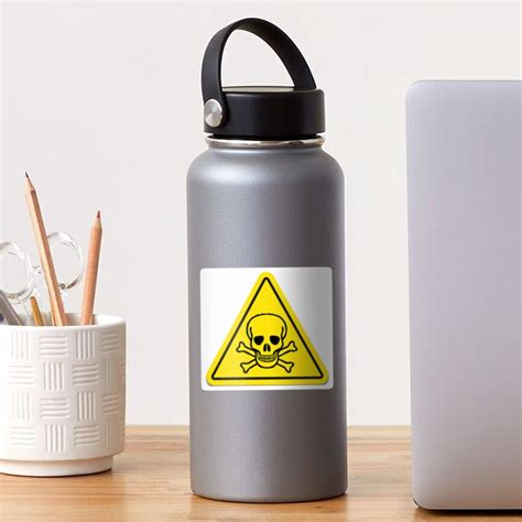 "WARNING - POISON" Sticker for Sale by HAUNTERSDEPOT | Redbubble