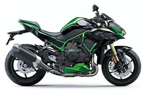 New 2022 Kawasaki Z H2 SE | Motorcycles in Butte MT | Metallic Diablo Black / Golden Blazed Green