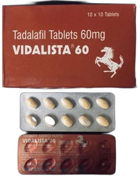 Vidalista Tadalafil 60 Mg Tablets Supplier / Generic Cialis 60mg at ₹ 300/stripe | Tadalafil ...