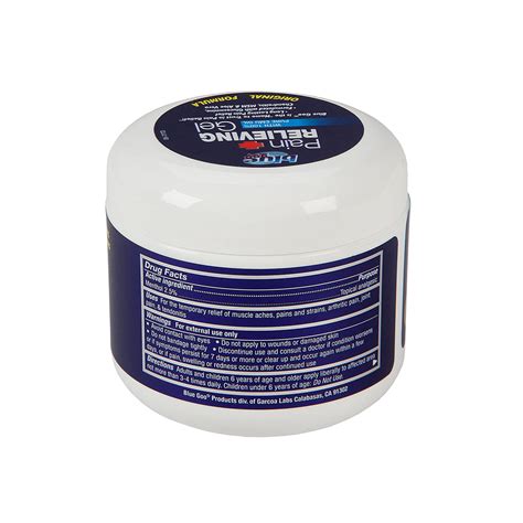 Pain Relieving Gel (4 oz.) – bluegoodothegoo