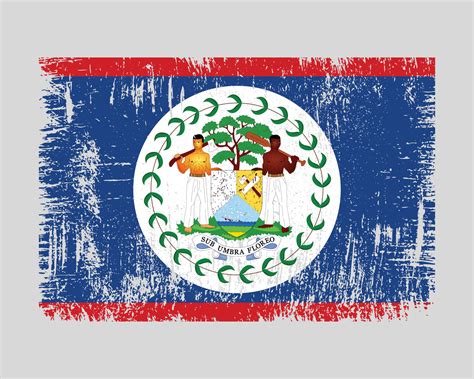 Belize Flag Vector 10830972 Vector Art at Vecteezy