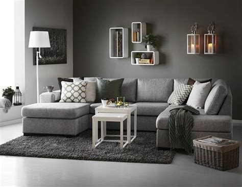 Grey sofa living room color schemes cozy interior design - Furniture Ideas