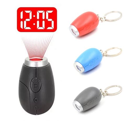 Mini Digital Projection Clock LED Portable Clocks Clock With Time ...