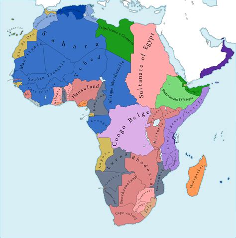 [OC] Alternate colonization of Africa : r/imaginarymaps