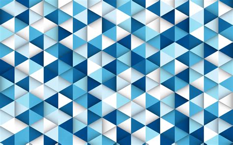 1920x1200 Resolution Triangle 8K Blue Pattern 1200P Wallpaper - Wallpapers Den