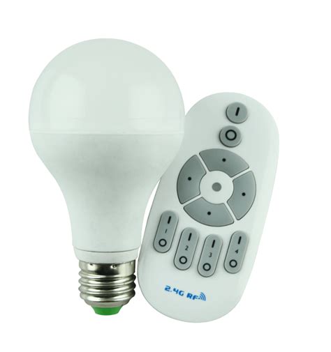 LED bulb 12W with dimmer and remote