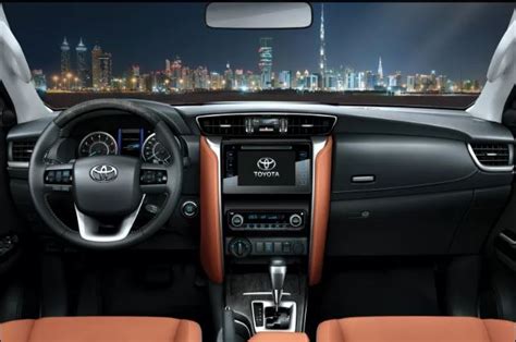 MY2017 Toyota Fortuner interior press image