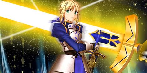 Fate/Stay Night: Saber's Legendary Holy Sword Excalibur's True Power