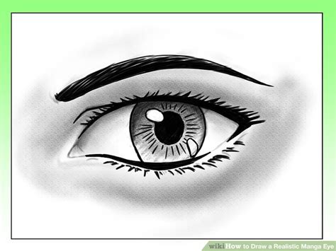 How to Draw a Realistic Manga Eye: 12 Steps (with Pictures)