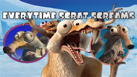 Ice Age Scrat Screaming