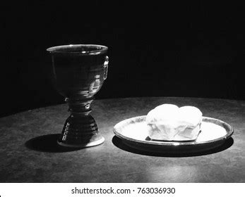 Eucharist Chalice Paten Bread Stock Photo 763036930 | Shutterstock