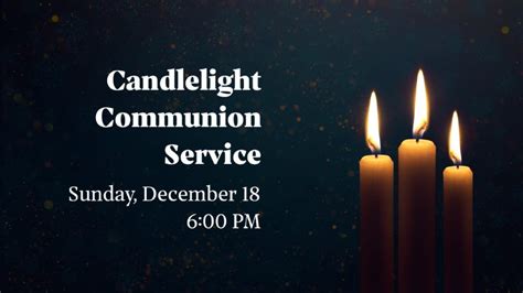 Candlelight Communion | First Baptist Church of Bremen