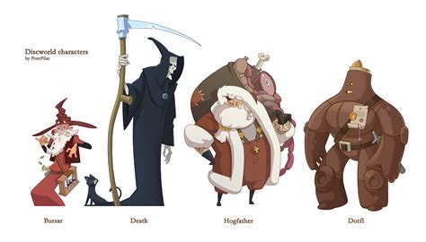 Discworld characters :: Behance