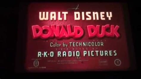 A Walt Disney Cartoon Technicolor