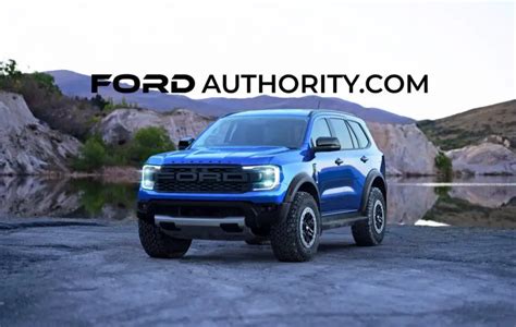 Ford Everest Raptor Renderings Imagine High-Performance Off-Road SUV