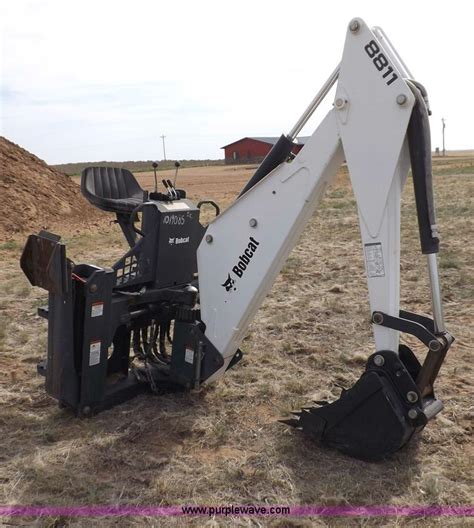 Bobcat 8811 backhoe skid steer attachment in Turpin, OK | Item H1895 sold | Purple Wave