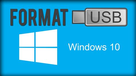 Format Flash Drive Windows 10