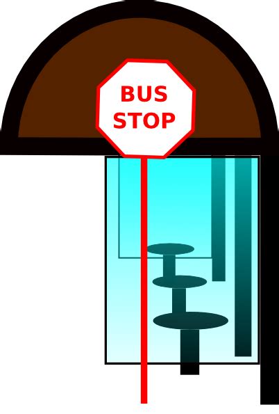 Bus Stop Clip Art at Clker.com - vector clip art online, royalty free & public domain