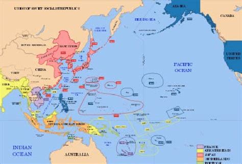 Map Of Asia Before Ww2