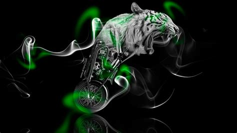 🔥 [50+] Neon Tiger Wallpapers | WallpaperSafari