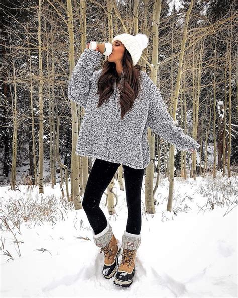 Snow day cute winter snow outfit | Snowing Outfit | Snow Outfit Ideas | Snow boot, Snow Outfits ...