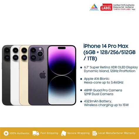 Apple IPhone 14 Pro Max Price In Malaysia & Specs - KTS