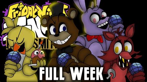 Friday Night Funkin FNAF MOD!! [FULL WEEK 1] - YouTube