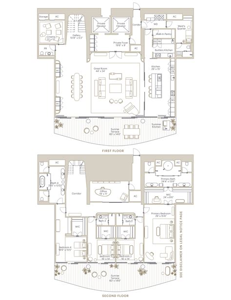 The Residences at 1428 Brickell | Floorplans