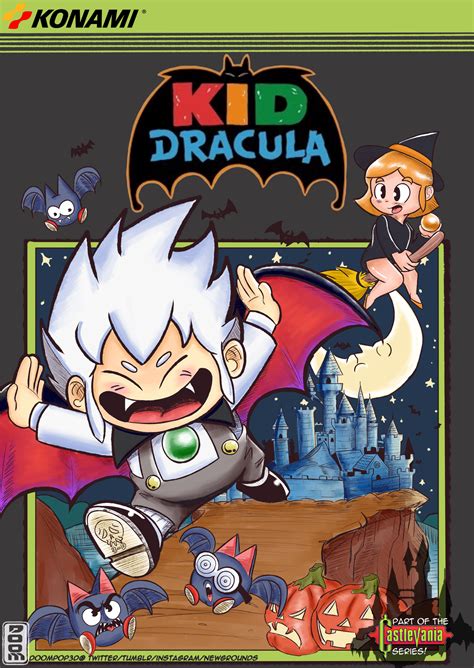 Kid Dracula Manga Mock Up : r/castlevania