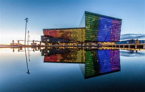 Iceland’s Harpa Concert Hall is the Pinnacle of Glass Architecture | Designs & Ideas on Dornob