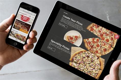 Pizza Hut Online Ordering Website