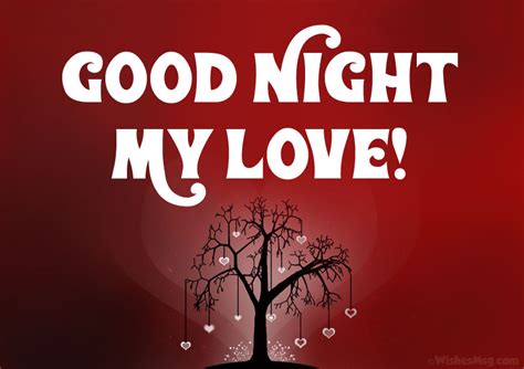 100+ Romantic Good Night Love Messages - WishesMsg