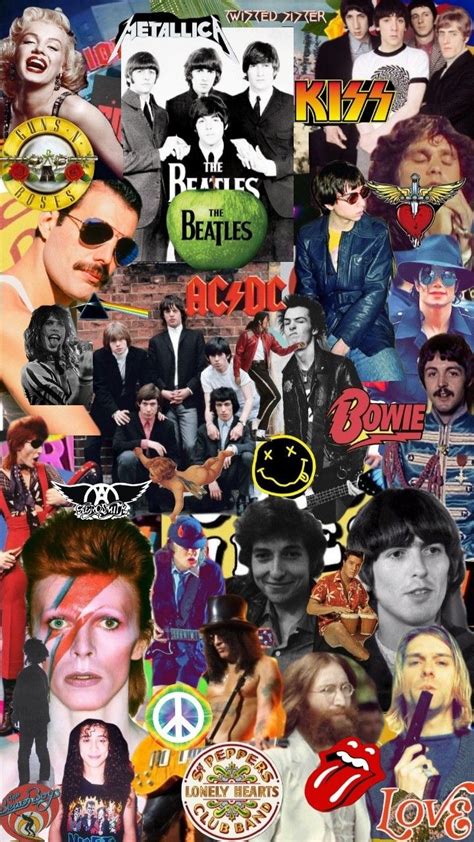 wallpaper💕 | Pósteres vintage, Póster de banda, Fotos de banda de rock