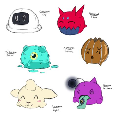 Baby1 Digimon Group by Midnitez-REMIX on DeviantArt