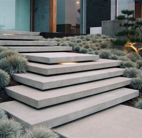 Sleek and Functional Concrete Walkway Design Ideas