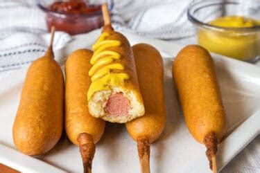 Corn Dogs in Air Fryer (Frozen) - Tamara Ray