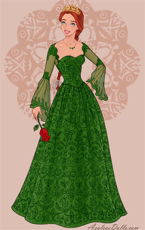 Princess Fiona in Wedding Dress Design dress up game | Princess fiona, Dress sketches, Dress ...