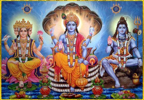 30+ Tridev Tridevi ideas in 2021 | hindu gods, hindu art, indian gods