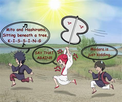 Madara Mito Hashirama - Kidding by SupremeDarkQueen on DeviantArt