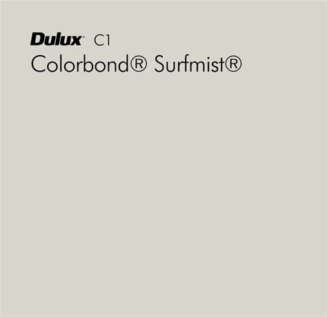 Dulux Colorbond Surfmist | Dulux, Exterior paint color, Dulux exterior colours