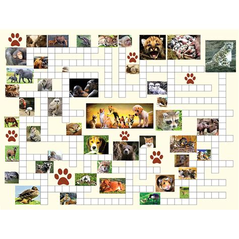 Animal Nursery 500 Piece Jigsaw Puzzle | Spilsbury