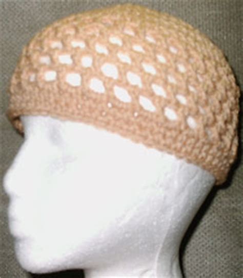 Crocheted Kufi Hat Pattern