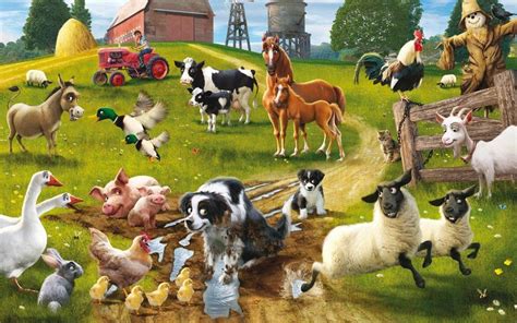 Farm Animals Wallpapers - Top Free Farm Animals Backgrounds - WallpaperAccess