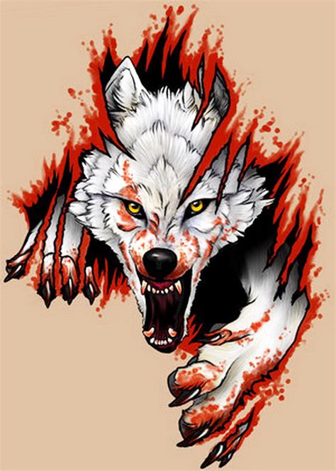 Evil Wolf Tattoo Ideas - Flawssy