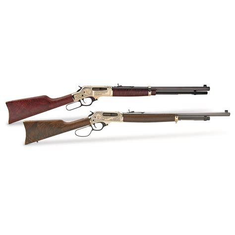 Henry 45-70 Brass Wildlife Edition, Lever Action, .45-70 Government, 22 ...