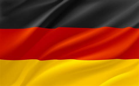 Waving flag of Germany. 3d vector banner 15451710 Vector Art at Vecteezy