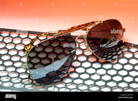 Aviator style sunglasses Stock Photo - Alamy