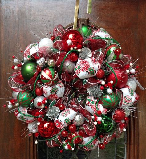 10 Ideal Deco Mesh Christmas Wreath Ideas 2024